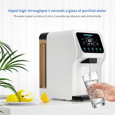 75GPD Обратный осмос Домашний очиститель воды Кунтертоп Диспенсер