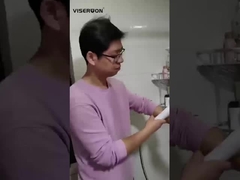 Испытание концентрации водорода в богатой водородом душевой